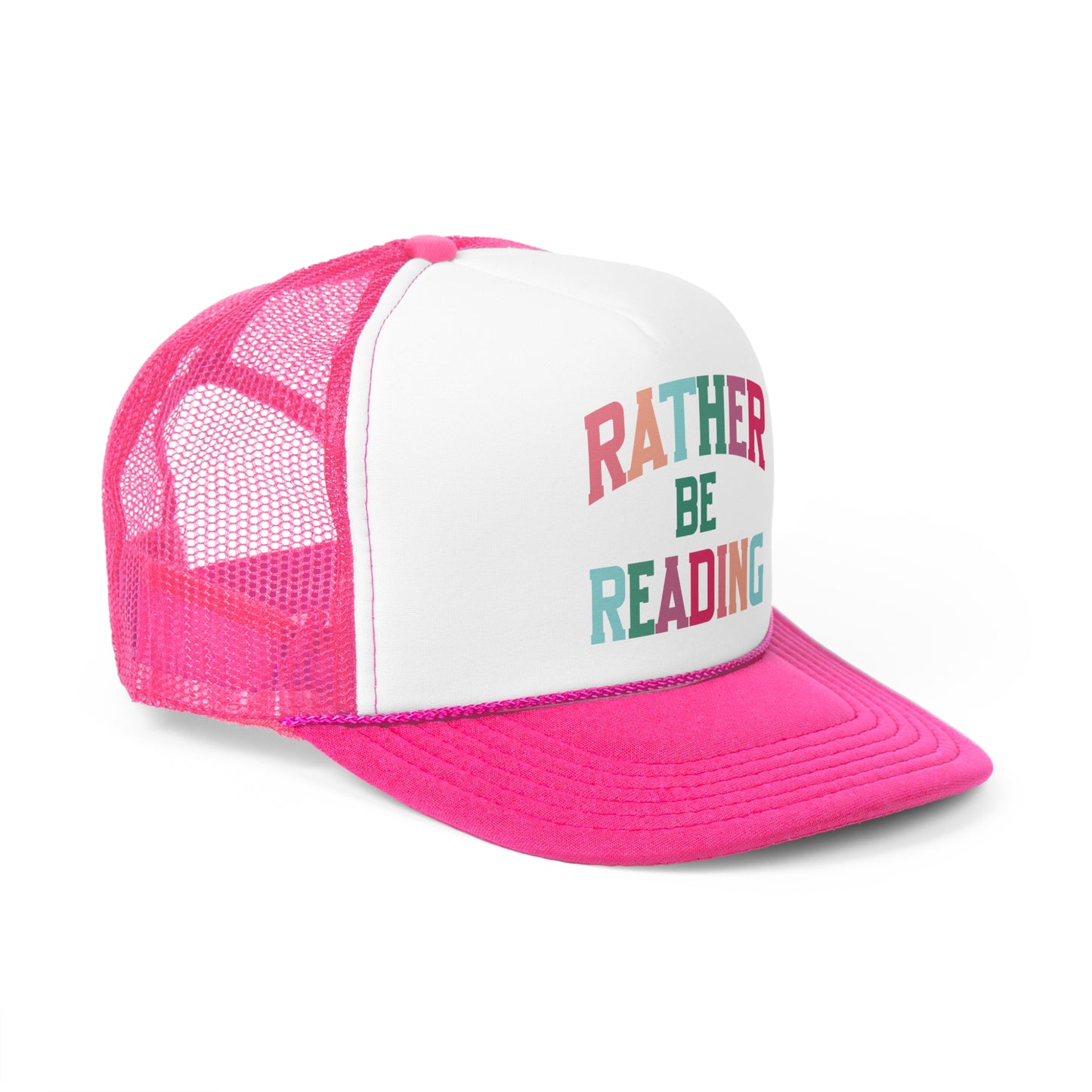 Rather Be Reading Trucker Cap
