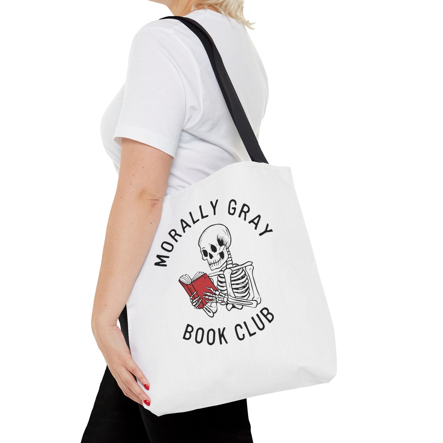 Morally Gray Book Club Tote Bag