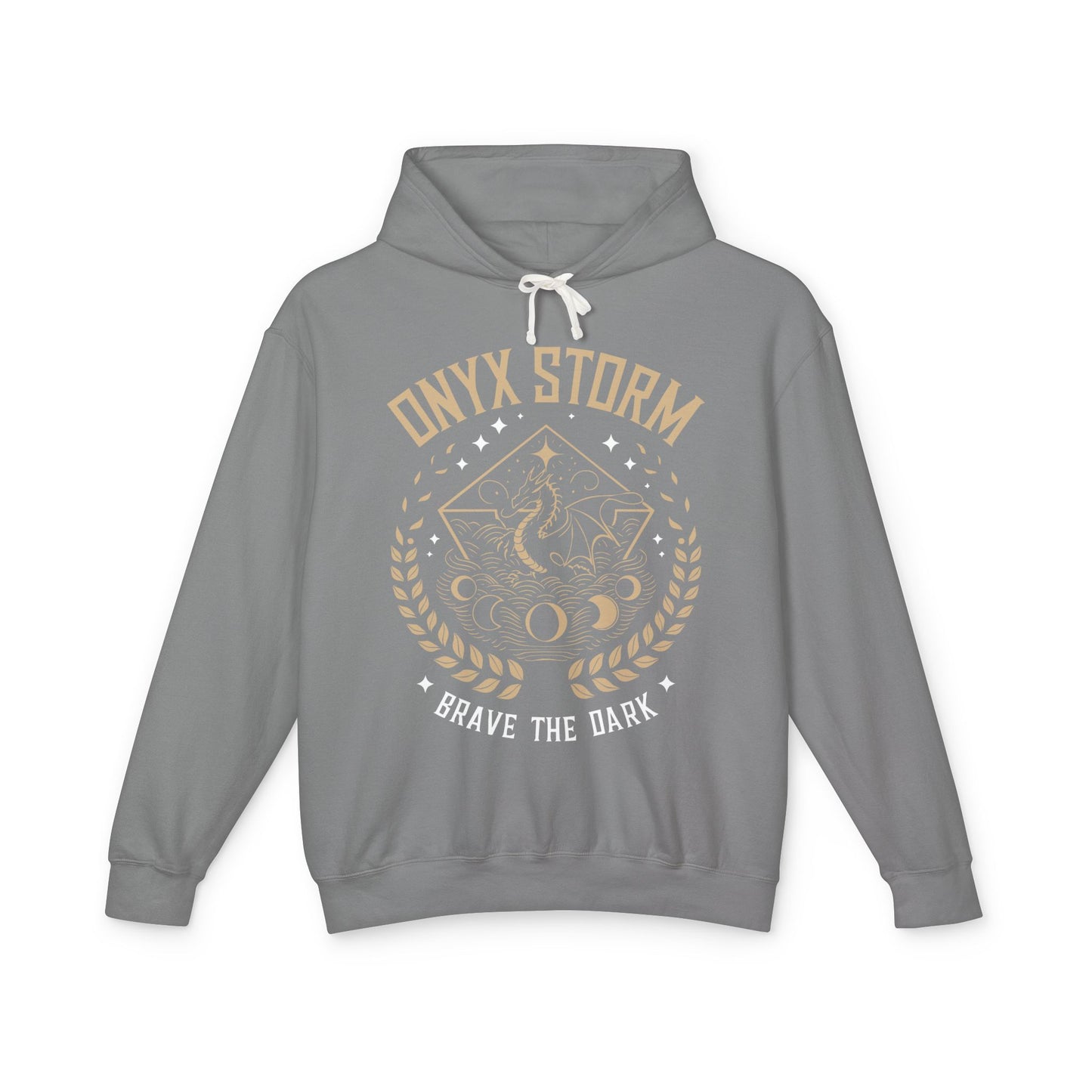 Brave the Dark Unisex Lightweight Hooded Sweatshirt