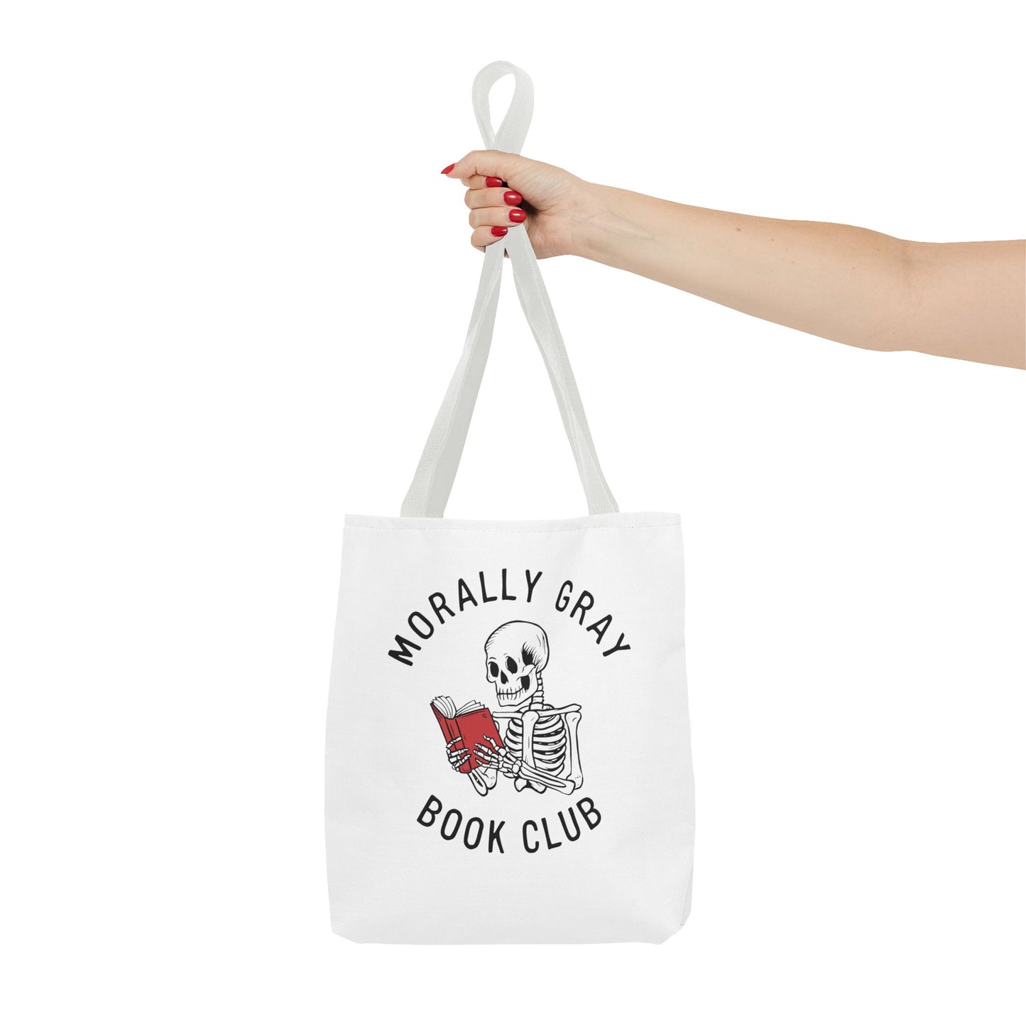 Morally Gray Book Club Tote Bag