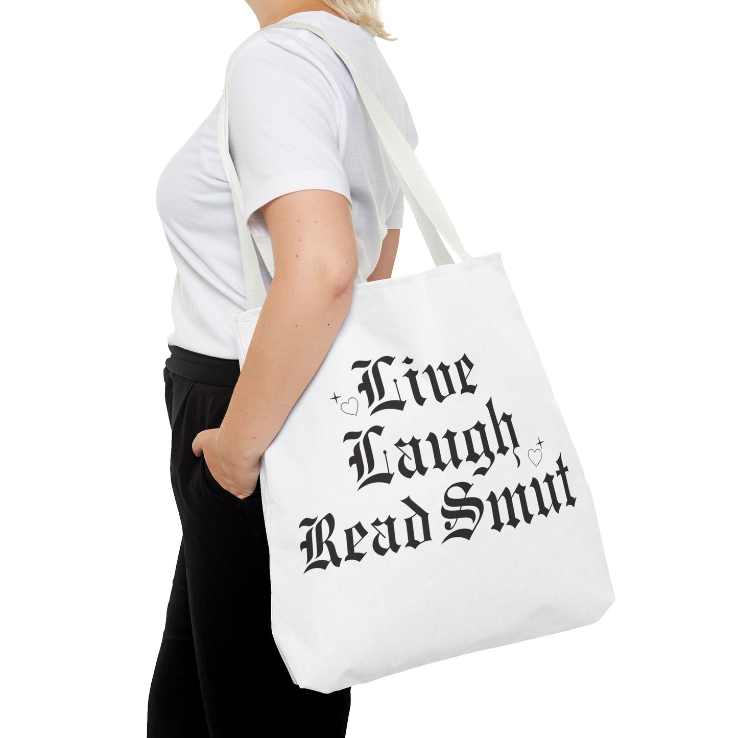 Live Laugh Read Smut Tote Bag
