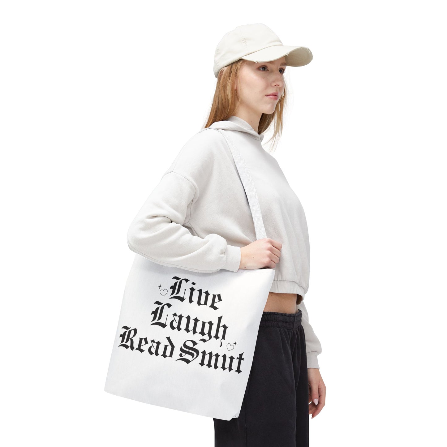 Live Laugh Read Smut Tote Bag