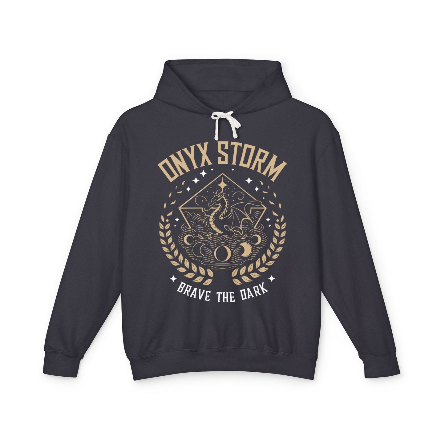 Brave the Dark Unisex Lightweight Hooded Sweatshirt