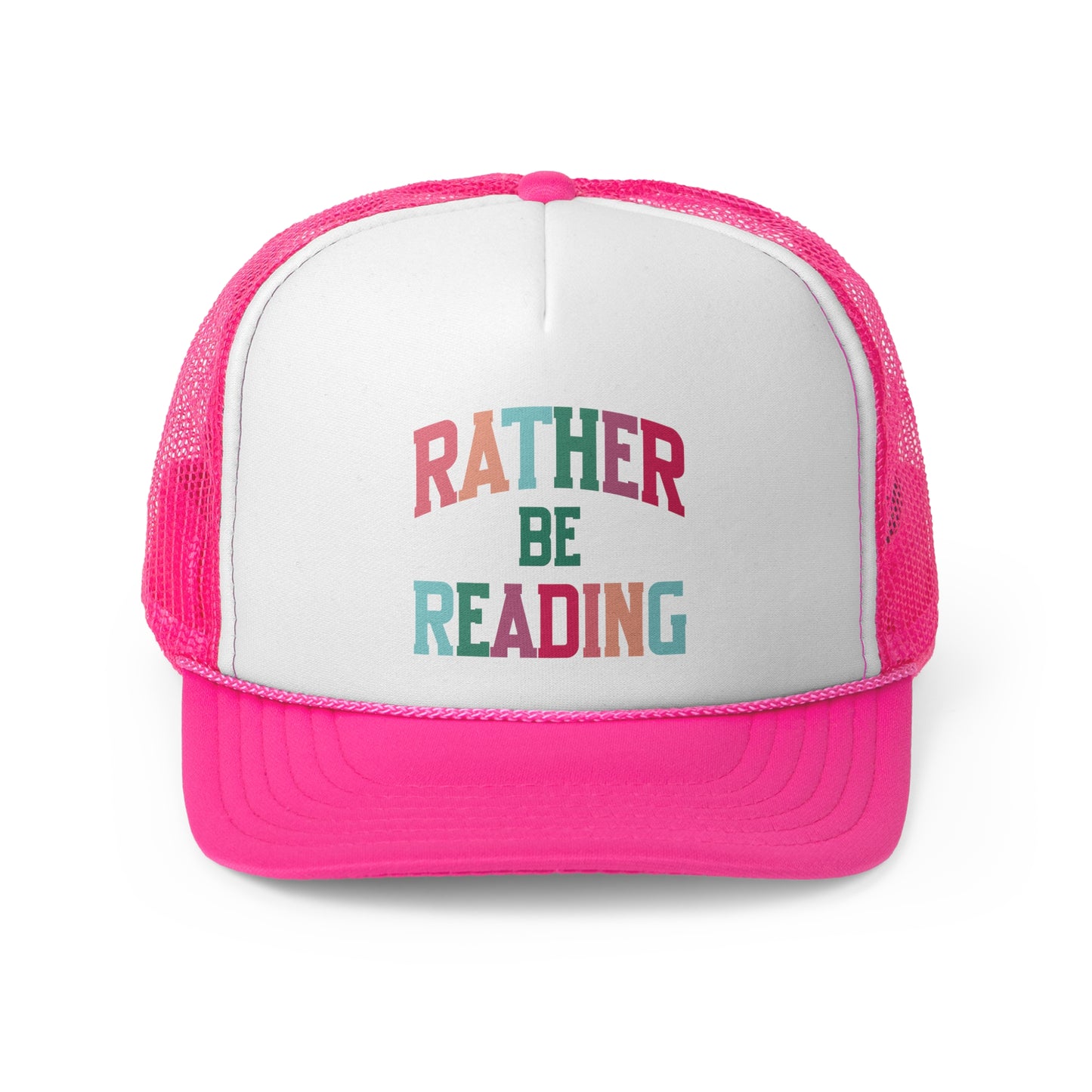 Rather Be Reading Trucker Cap