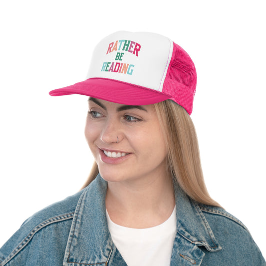 Rather Be Reading Trucker Cap
