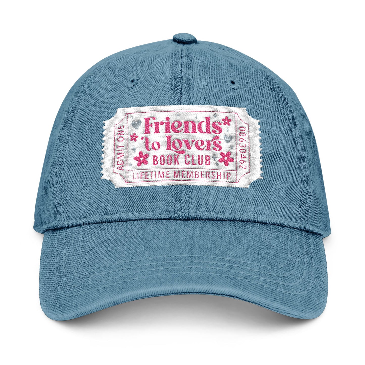 Friends to Lovers Book Club Denim Hat