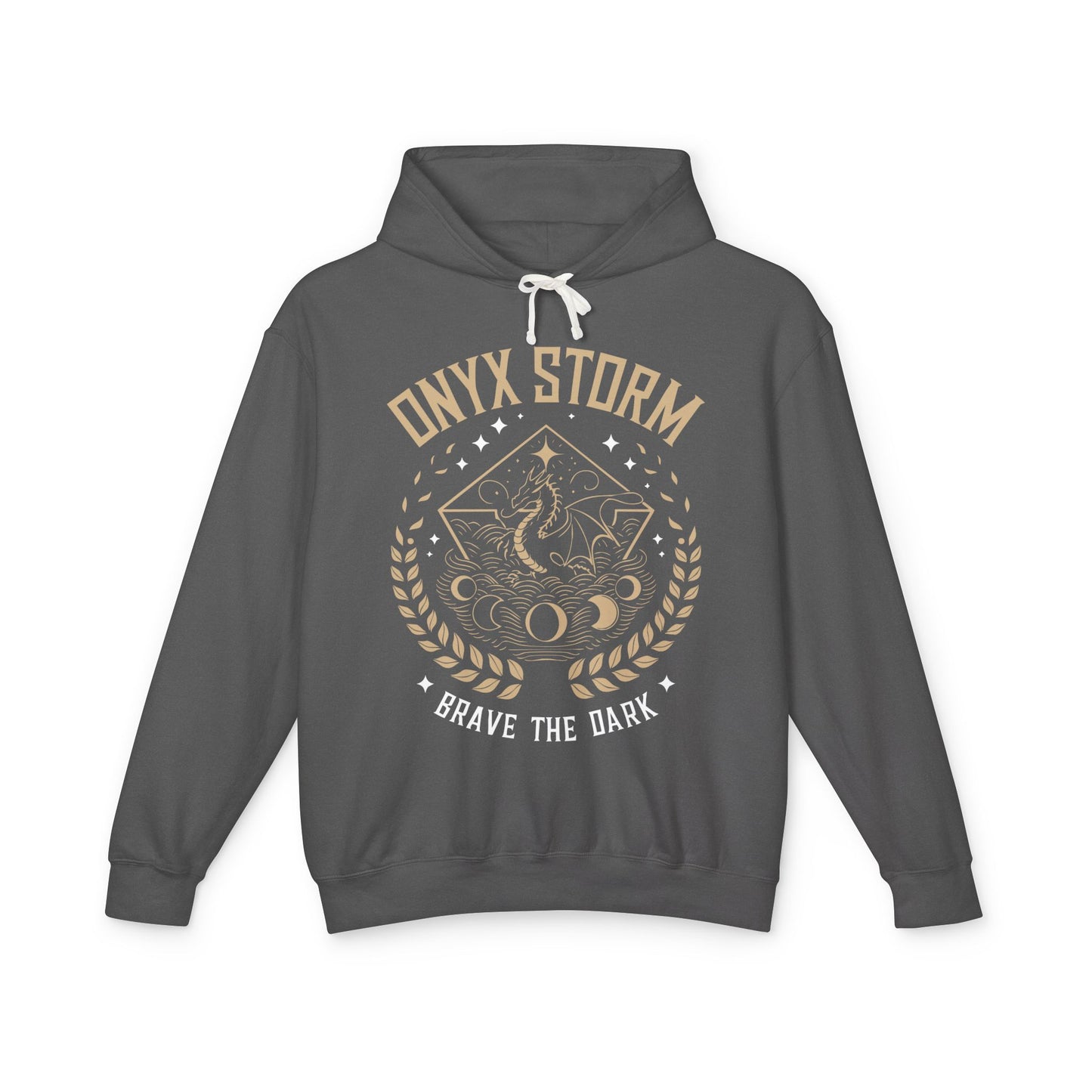 Brave the Dark Unisex Lightweight Hooded Sweatshirt