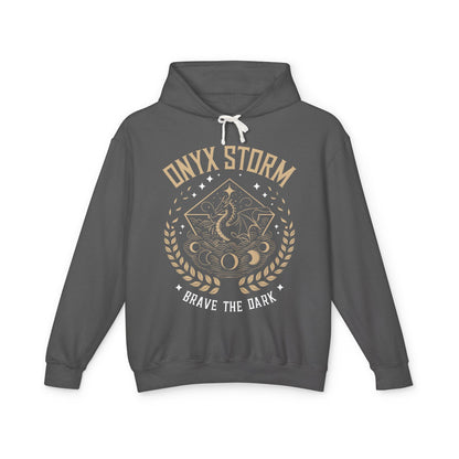 Brave the Dark Unisex Lightweight Hooded Sweatshirt
