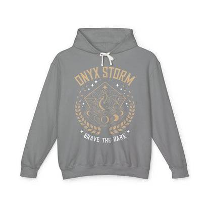 Brave the Dark Unisex Lightweight Hooded Sweatshirt