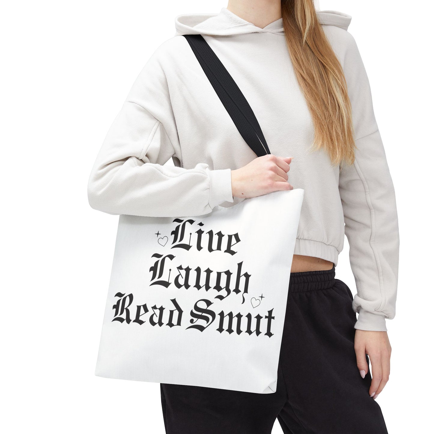 Live Laugh Read Smut Tote Bag
